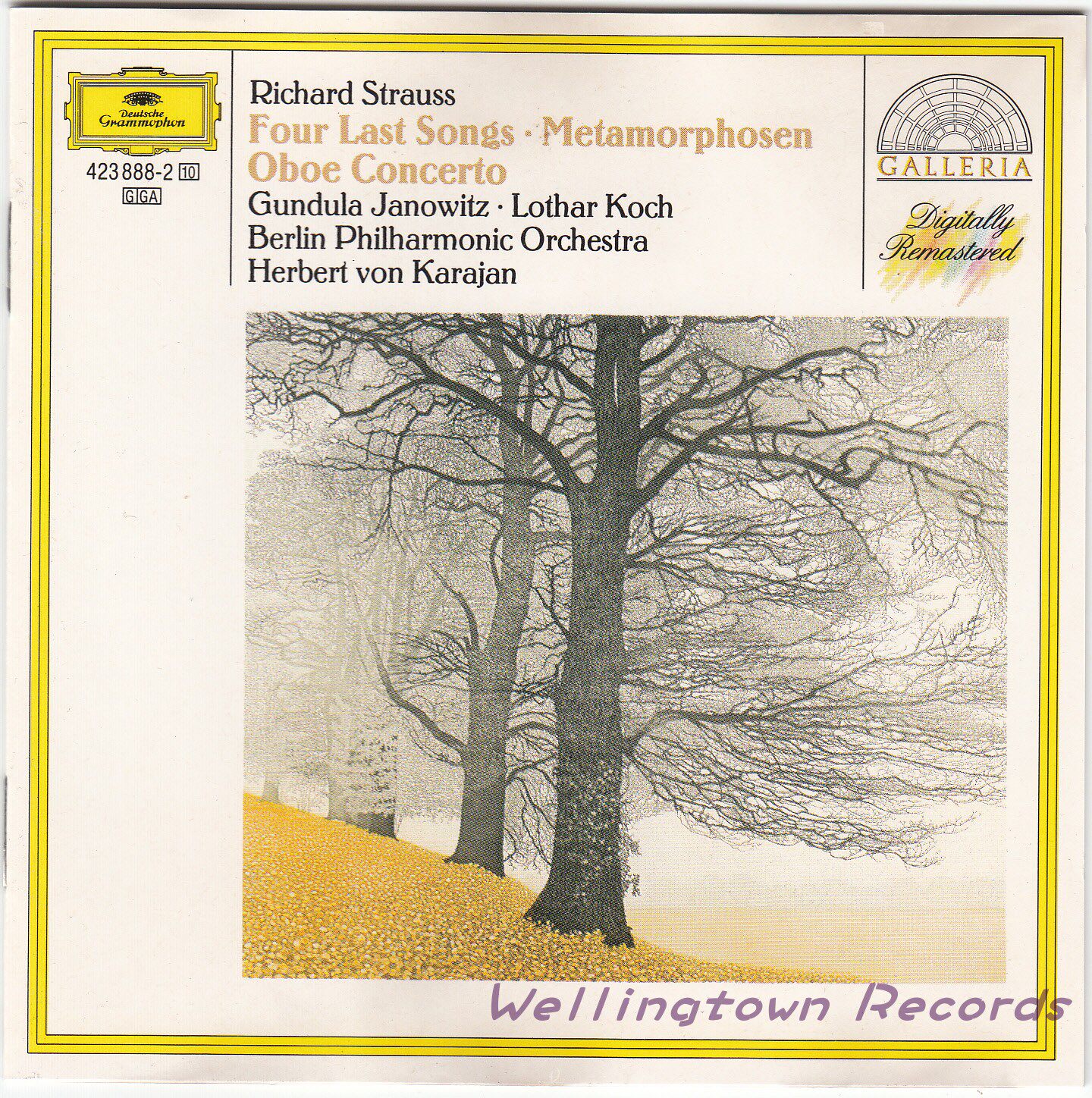 Janowitz Karajan Richard Strauss Final Four Koch Oboe Concerto