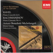 Michelangelo Ravel Rachmaninoff Piano Concerto No. 4 in G major