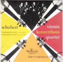 Vienna Konzerthaus Quartet Schubert XV XII String Quartet W038