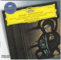 Lipp Del Motta Karajan Berlin Philharmonic Mozart Requiem Adagio and Fugue in c minor