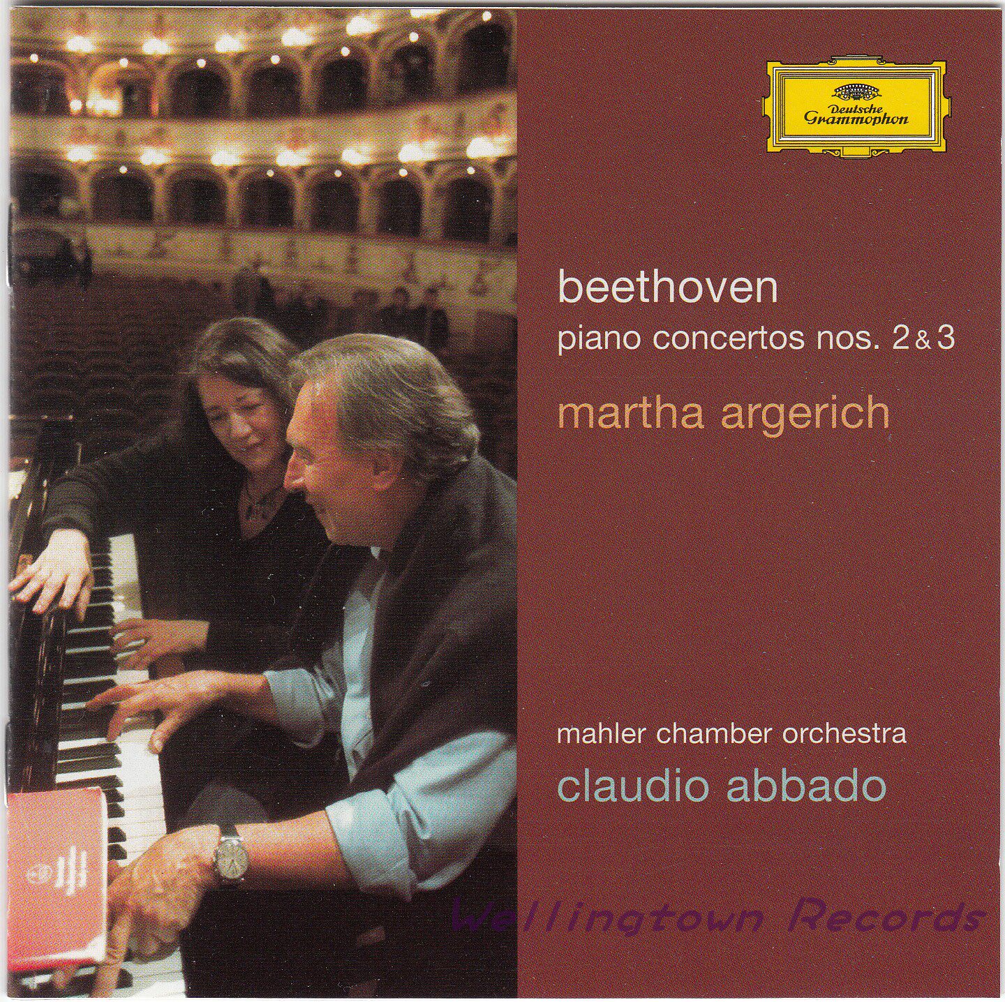 Argerich Beethoven Second and Third Piano Concerto