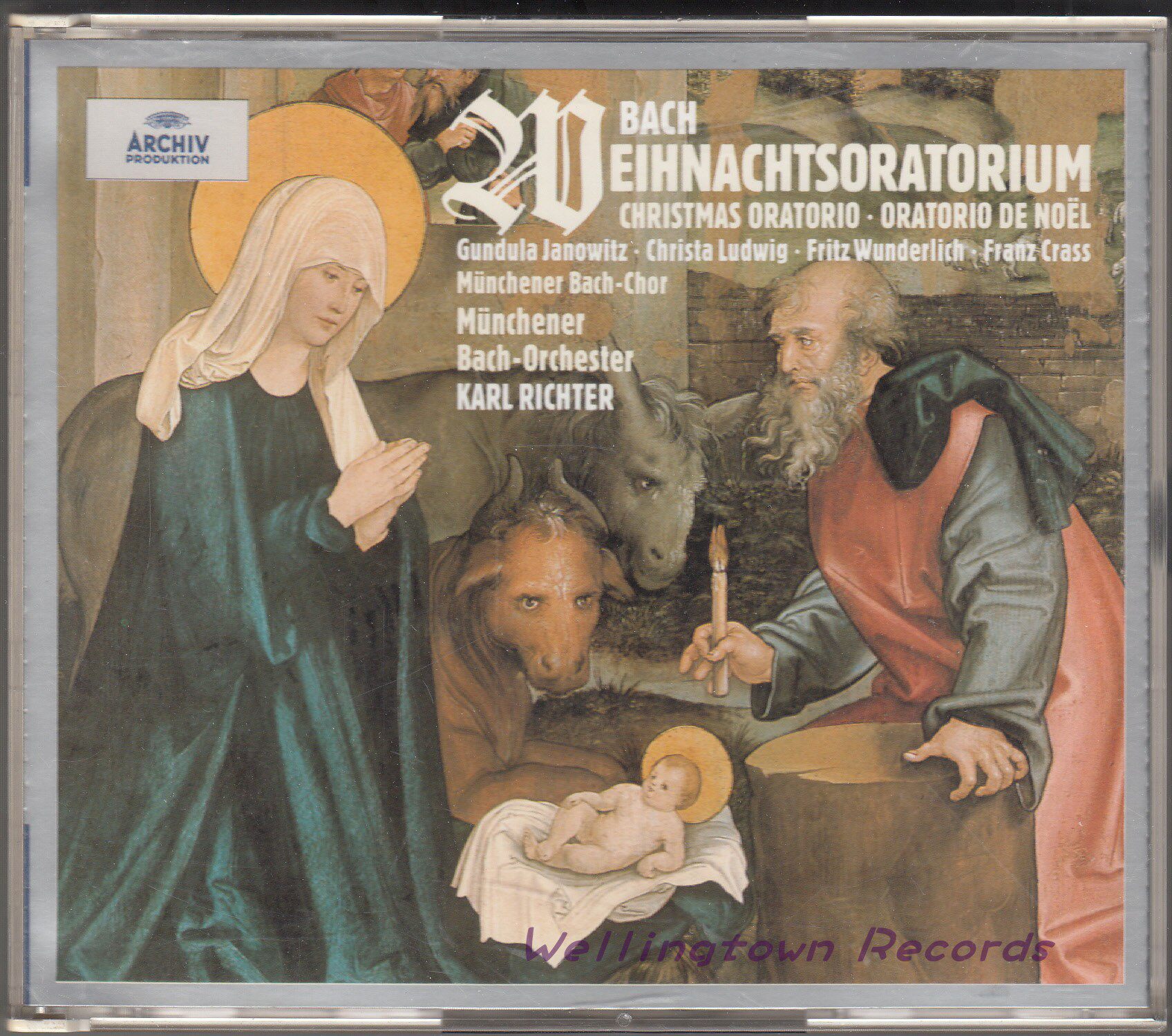 Janowitz Wendrich Richter Munich Bach Orchestra Bach Christmas Oratorio