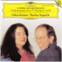 Kramer Argerich Beethoven 9th Kreutzer 10th Violin Sonata