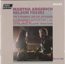 Argerich Frey Rachmaninoff Ravel Lutoslavsky works for two pianos