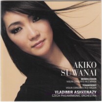 Akiko Suwa Uchi Mendelssohn Tchaikovsky Violin Concerto in E minor D major