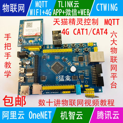 Ali Tencent Cloud OneNETMQTT IoT ESP8266 4G CAT1 WIFI STM32H7 Development Board