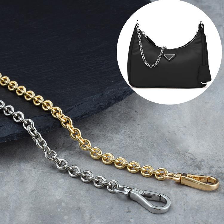 Suitable for Prada Underarm Bag Decorative Chain Three-In-One Nylon Hobo Bag Chain Shoulder Strap Accessories