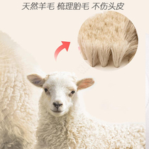 NUK newborn baby comb baby removes dandruff and scabs wool comb scalp brush massage comb soft bristle brush cleaning brush