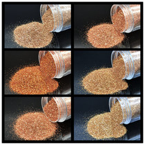 0 1mm fine glitter powder screen printing nail glue high temperature resistant and solvent resistant gold powder bronze powder