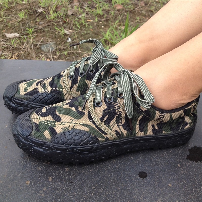 Zhengfeng boys and girls rubber running shoes construction site training shoes liberation shoes outdoor labor insurance construction site canvas rubber shoes
