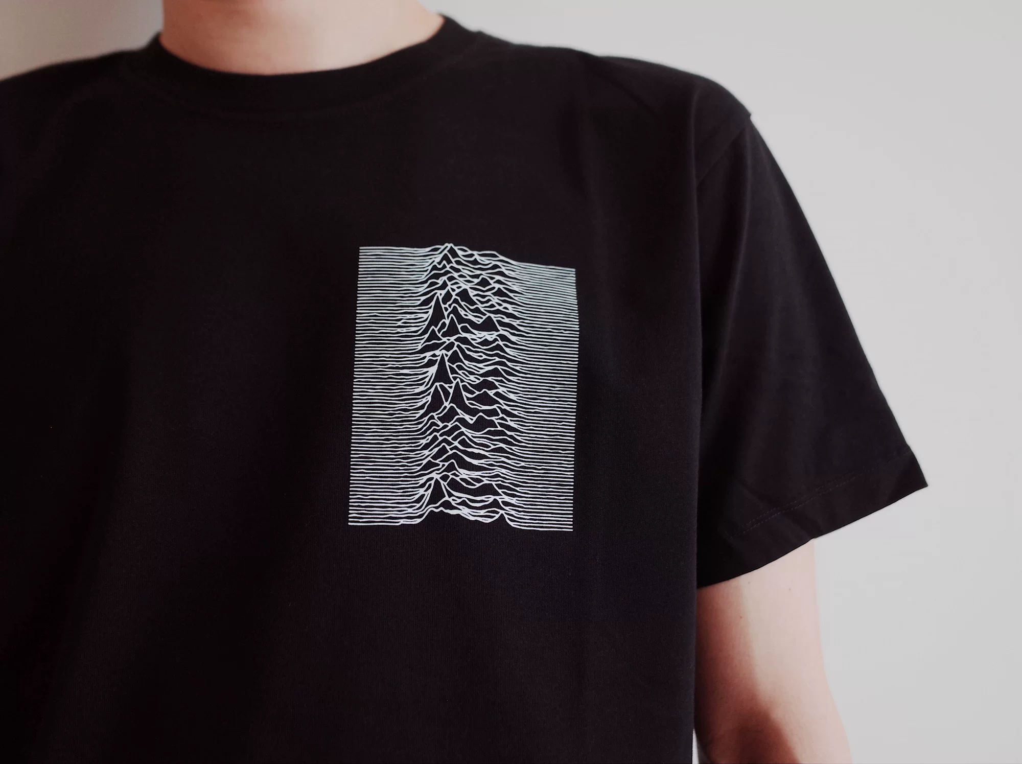 Футболки Joy Division Pulse Star Birin Rock Printing Happy Spreading Happy Team