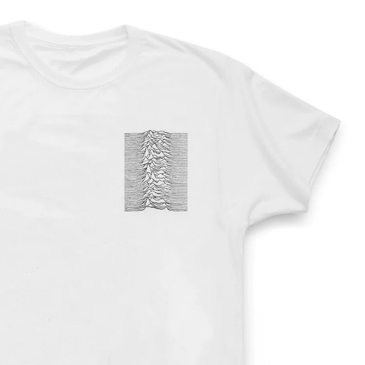 Футболки Joy Division Pulse Star Birin Rock Printing Happy Spreading Happy Team