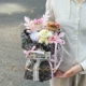 Monet Garden Puppy Bouquet-Sweet Cool (3 Puppies) 33 см. Подарочный пакет+легкая струна+поздравительная открытка