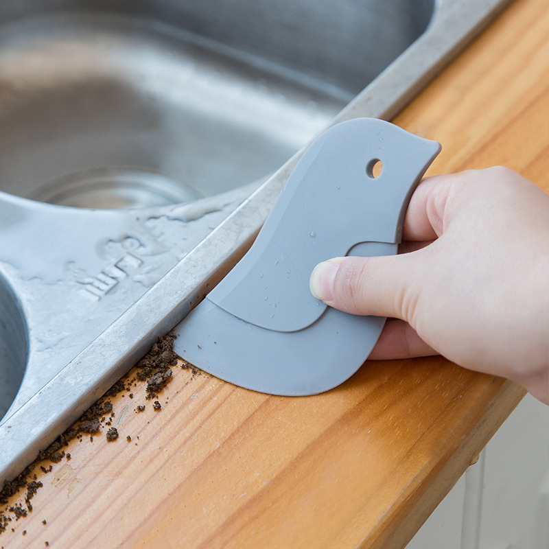 Penguin soft scraper kitchen multi - functional scraper oil scraper oil - stained baking kitchen gadget