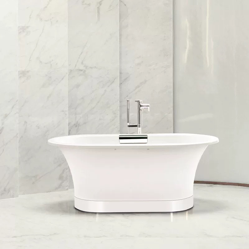 Kohler K-20610T-0/ Gr-0 Fule 1.5m Freestanding Cast Iron Bathtub