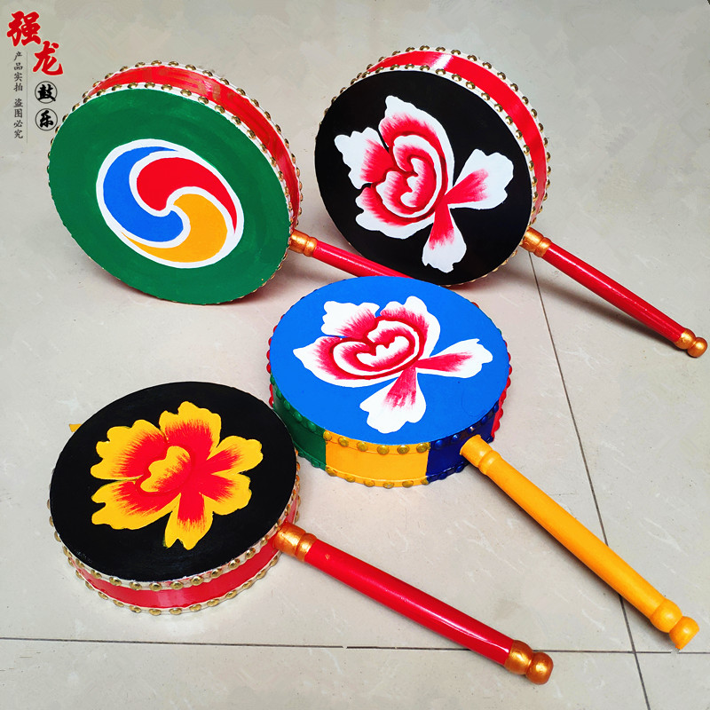 Tibetan Reba Dance Props Drum Cowhide Adult Children Students 20 23 25 30cm Reba Drum