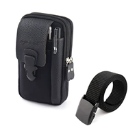 Черные три слоя (полный экран 6,5 дюйма)+ремень