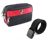 Красный мобильный телефон, картхолдер, бретели, ремень, 6 дюймовый