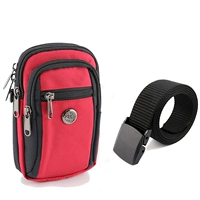 Красный мобильный телефон, картхолдер, бретели, ремень, 6.5 дюймов