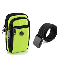 Зеленый мобильный телефон, картхолдер, бретели, ремень, 6.5 дюймов