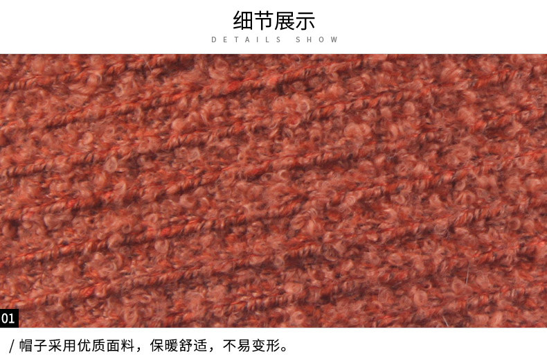 Демисезонная шапка, модный элегантный берет, кепка 