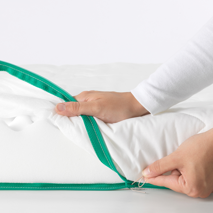 Ấm áp và mời nhà IKEA Wim Sigma có thể được kéo dài giường nệm bọt nệm trẻ có thể điều chỉnh tháo lắp vỏ đệm - Nệm đệm trải giường