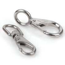 304 stainless steel universal spring buckle rotary buckle key buckle directional mountaineering buckle chain connection buckle