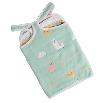 Childrens belly surrounded by babys belly and belly with a cool debater anti-kick quilted by baby pure cotton tummy belly