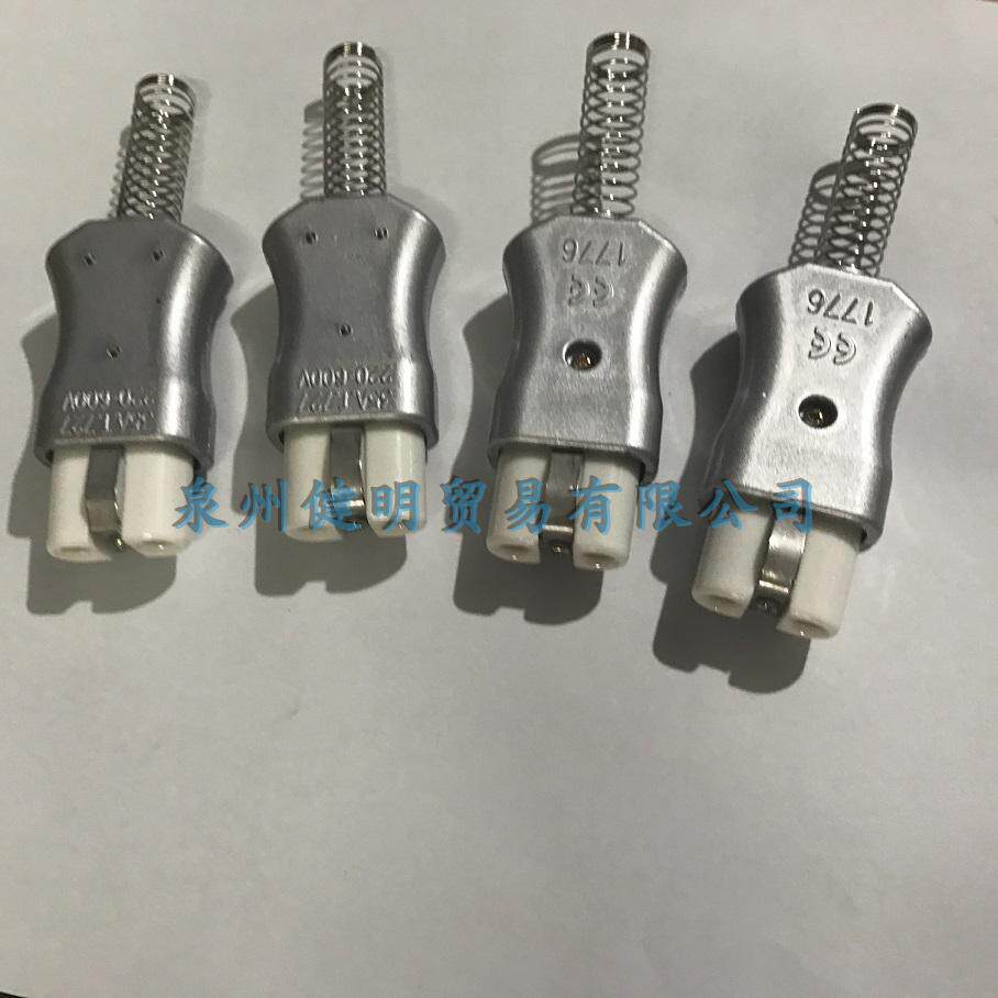 35AT727 aluminum alloy ceramic high temperature resistant plug socket heating ring ceramic electric furnace high temperature resistant plug