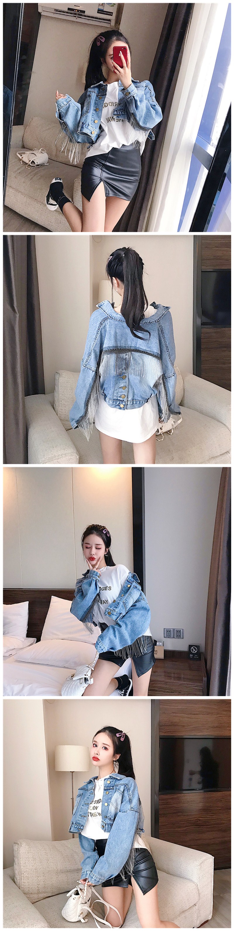 Blouson femme en Cow-boy - Ref 3321907 Image 7