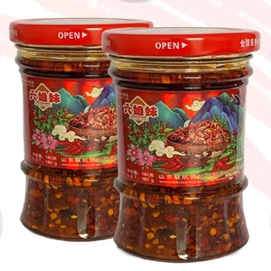 新包装六姐妹干煸肉丝辣椒酱拌饭香辣椒酱下饭酱沂蒙特产180g*2瓶