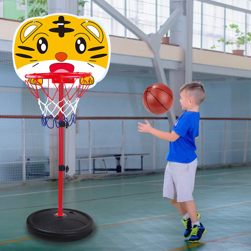 Children's liftable basketball rack hanging boy toy mini shooting frame ball indoor home baby no punching