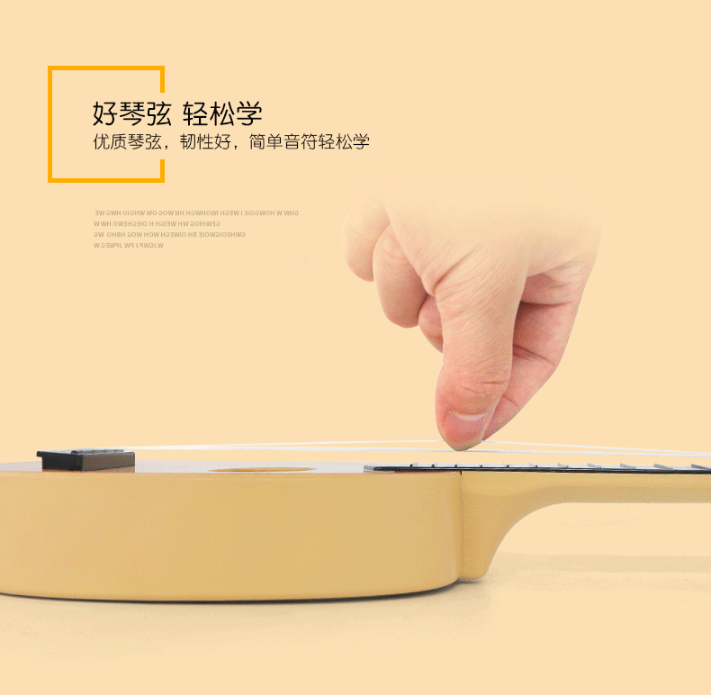 Baby ukulele Âm nhạc đồ chơi guitar cho trẻ em mới bắt đầu có thể chơi bé trai 1-3 tuổi bộ trống cho bé 