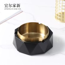 Stainless Steel Ashtrays Creativity Industrial Wind Detachable Good Cleaning Smoke Cylinders Nordic Ins Personality Crafts Gifts