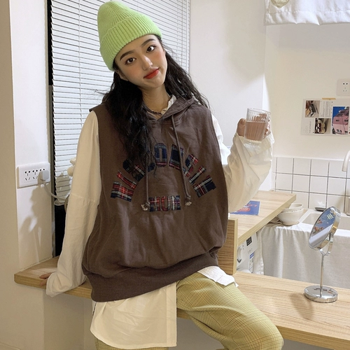 Tide, жилет, толстовка, куртка, в корейском стиле