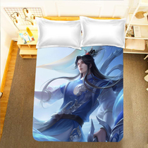 Coming to the picture Custom Wang Glory Bed bed Quilt Cover Game Perimeter Four Sets Li Bai Feng Beg and Dormitory Bed Bedding