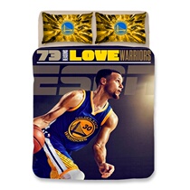 Basketball Golden State Warriors Curry perimeter quilt cover Four sets of Cavaliers Bedsheets JORDAN College student Dormitory Three Sets