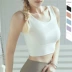 Mẫu đồ lót thể thao chống sốc cường độ cao phụ nữ tập hợp các khuôn mẫu làm đẹp trở lại phong cách vest chạy yoga yoga bra - Đồ lót thể thao áo gymshark Đồ lót thể thao