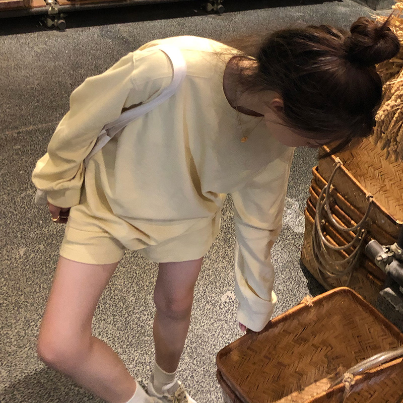 OPENING Homeless Sports Casual Dress Street Fashion Package Female Gas 2020 New Two Pieces Set