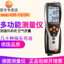 Deto testo435-1 -2 -3 -4 multifunctional measuring instrument anemometer temperature and humidity pressure air volume Germany