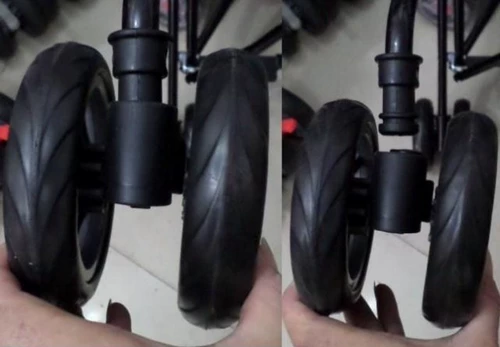 Коляска, детское амортизирующее универсальное колесо с аксессуарами с зонтиком, поворотные колеса