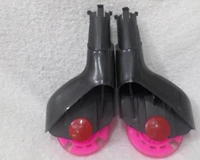 Юнкоу влево и правый кронштейн+флэш -шрифт (розовый