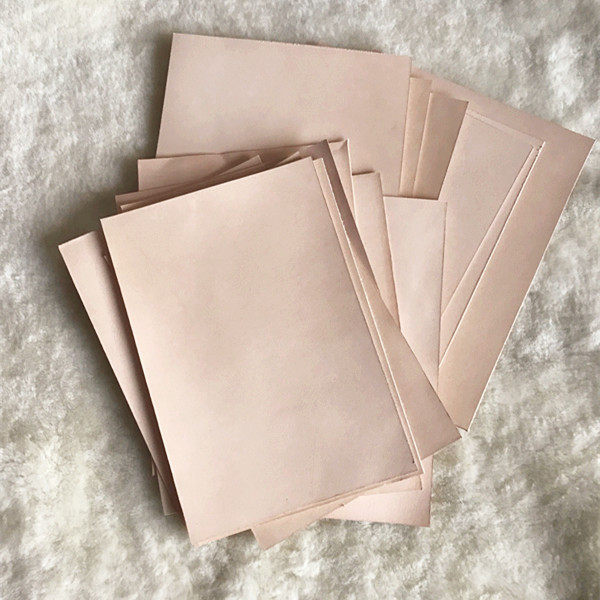 Grade A blemish with less tannins leather leather Leather Material Head Layer Cow Leather Handmade Diy Tree Paste Leather Block Plant Tannic Leather 1 5mm Pets