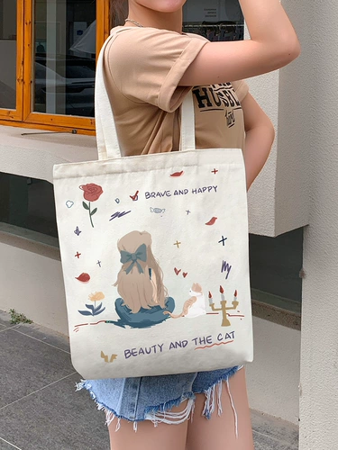 Шоппер, портативная универсальная льняная сумка, вместительный и большой тканевый мешок, 2025 года