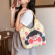 Canvas Bag for Women 2026 New Style Work and Commuting Tote Bag Large Capacity Mommy Bag College Student High-End Handbag