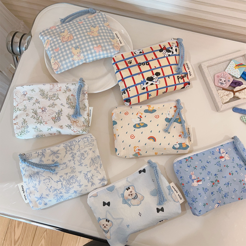 Storage Bag Mini Small Bag Cosmetic Bag Women's Portable 2026 New Model Lipstick Sanitary Napkin Miscellaneous Storage Bag Coin Purse