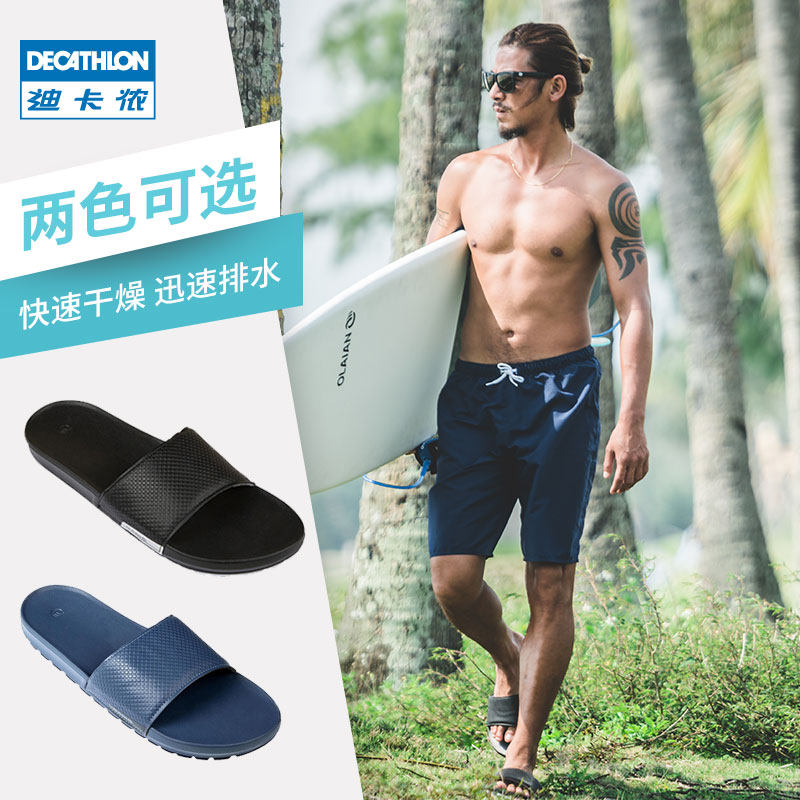 Di Camnon Slippers Men Sandals Slippers External Wear Sports Slippers Outdoor Beach House Comfort Wear and high play OVOF