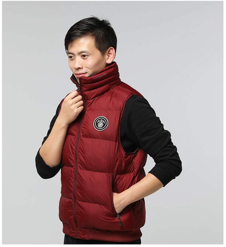 Decathlon thể thao ngoài trời cotton vest cotton thể thao nam cotton ấm áp cưỡi cưỡi ngựa FOUGANZA áo giả vest nam