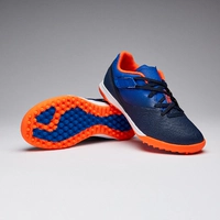 [TF Broken Nails] Голубое апельсин в взрывчатых молодежных футбольных кроссовках (предложения для толстых с толстыми ногами)