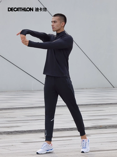 Демисезонный спортивный костюм для спортзала, быстросохнущий комплект для тренировок, мужской лонгслив, для бега